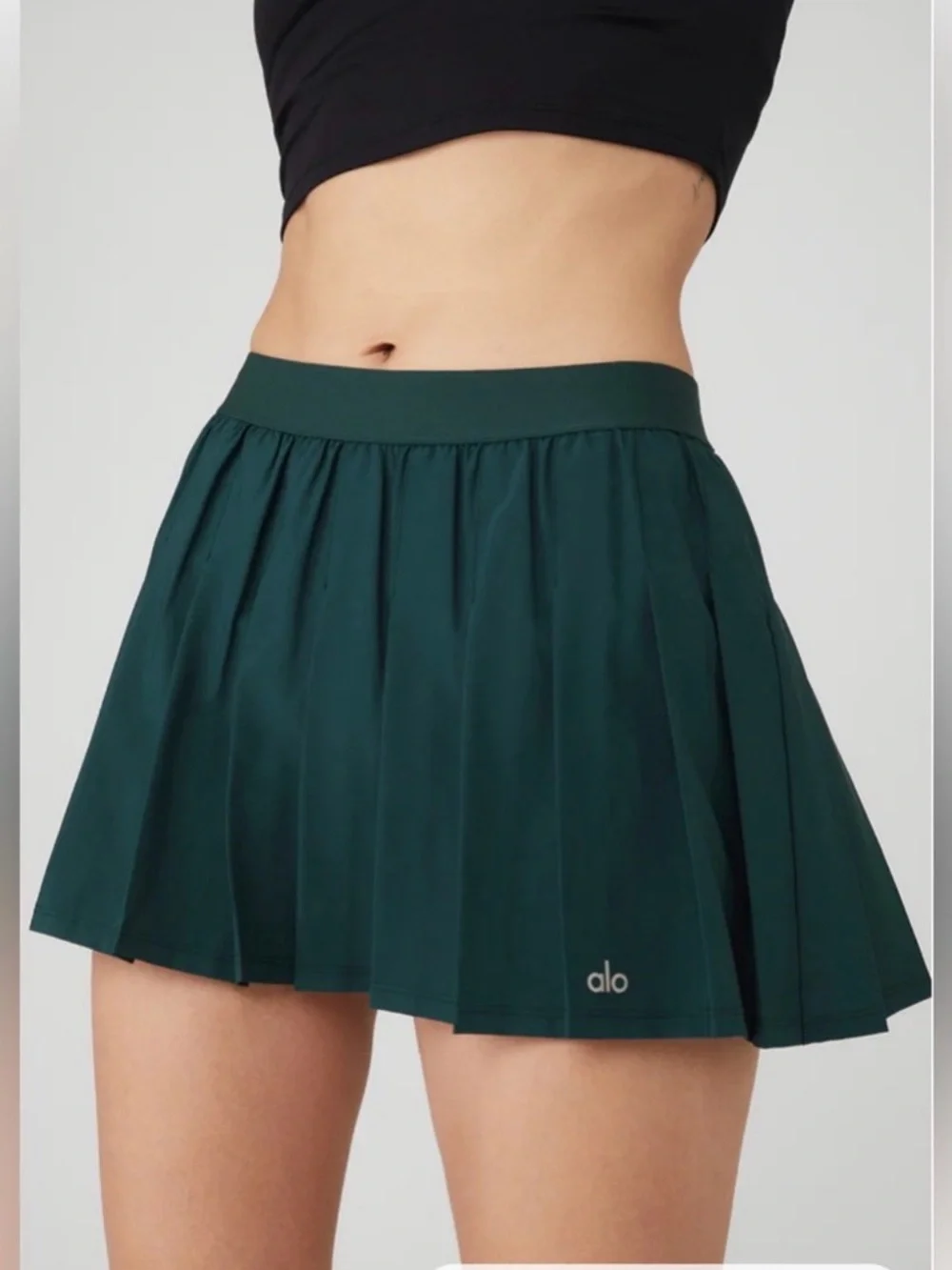 ALO Yoga Varsity Tennis Skirt Size XS